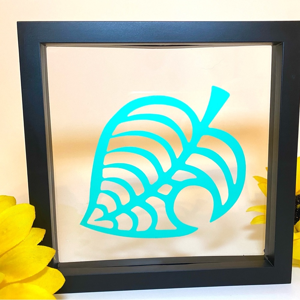 Animal Crossing Inspired Leaf Art
